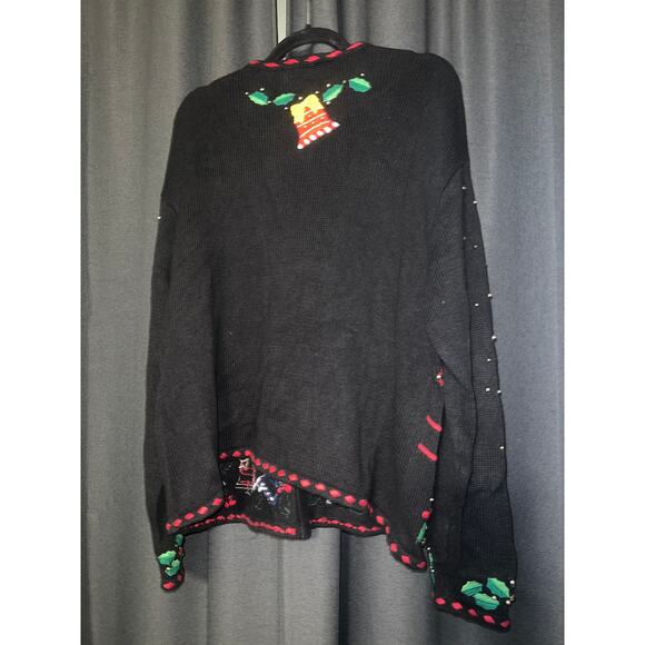 Ugly Christmas Sweater Xmas Cardigan Size XL - Picture 3 of 3